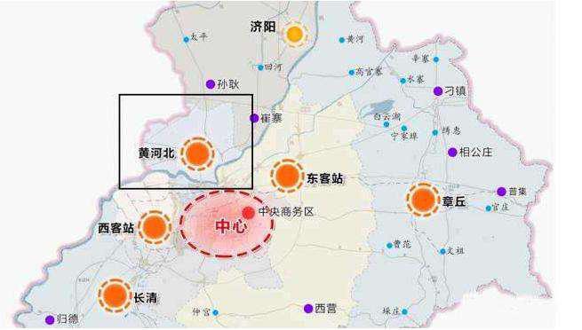 济南北跨最新规划图，城市蓝图与发展展望