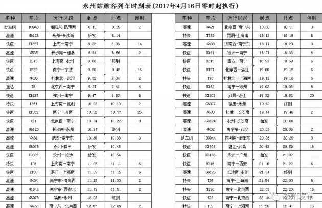 永泰站动车时刻表全面解析