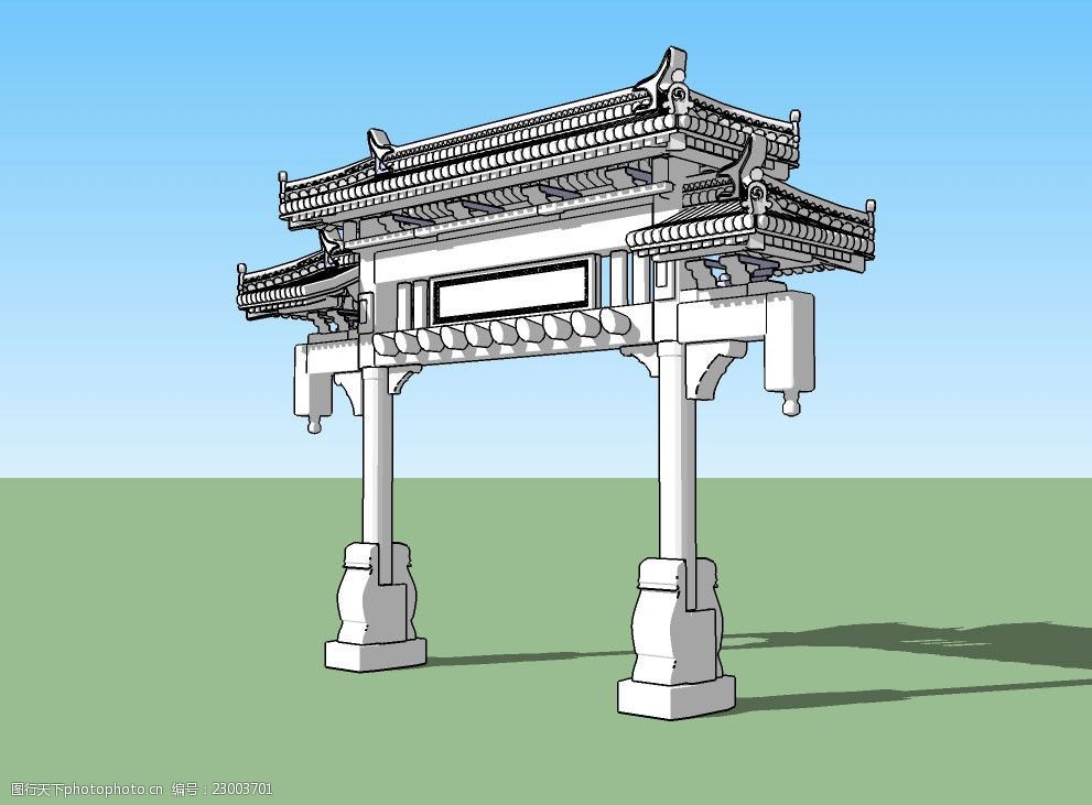 牌楼模型下载，历史、文化与数字建模的交融探索