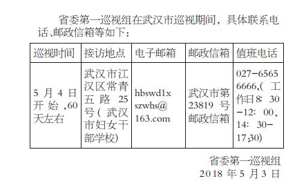 武汉巡视组深化监督行动，推动全面从严治党向基层延伸的最新动态